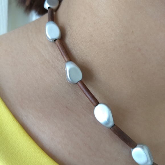 Handmade Natural Unique Summer  Statement Necklace - Picture 4 of 5